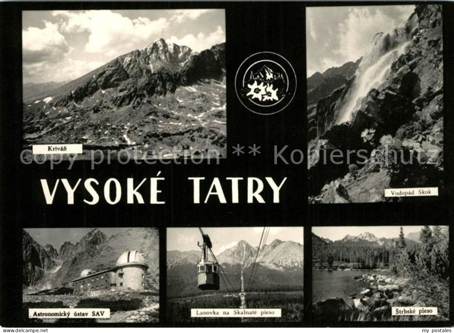 73168568 Vysoke Tatry Krivan Vodopad Skok Astronomicky Ustav SAV Lanovka Nu Skal - Slovakia