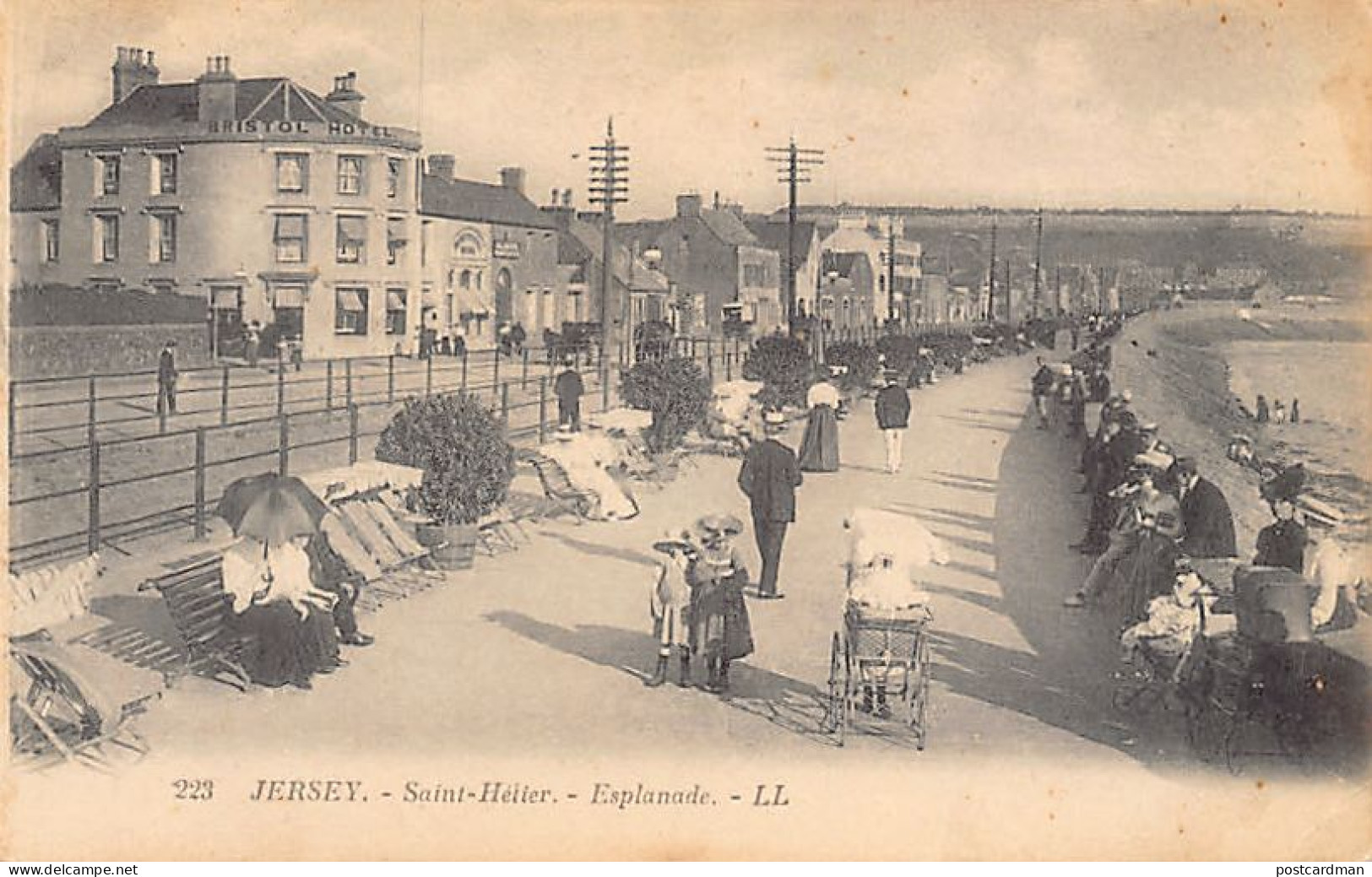 Jersey - ST. HELIER - Esplanade - Publ. L.L. Levy 223 - St. Helier