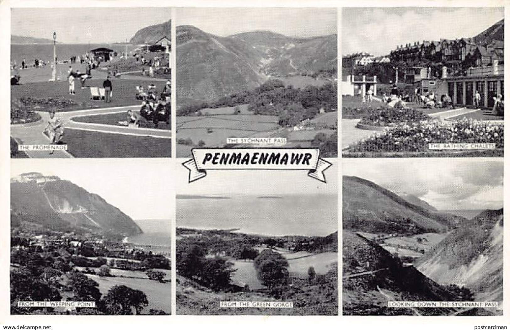 Wales - PENMAENMAWR - Caernarvonshire