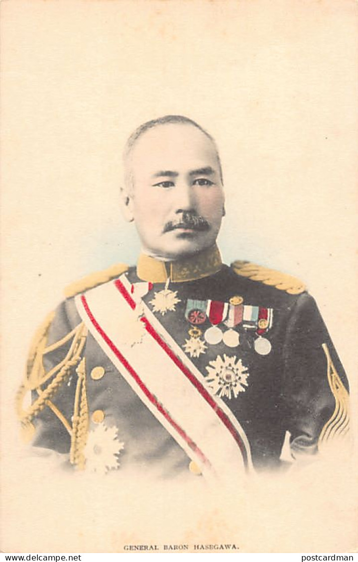Japan - RUSSO JAPANESE WAR - General Baron Hasegawa - Sonstige & Ohne Zuordnung