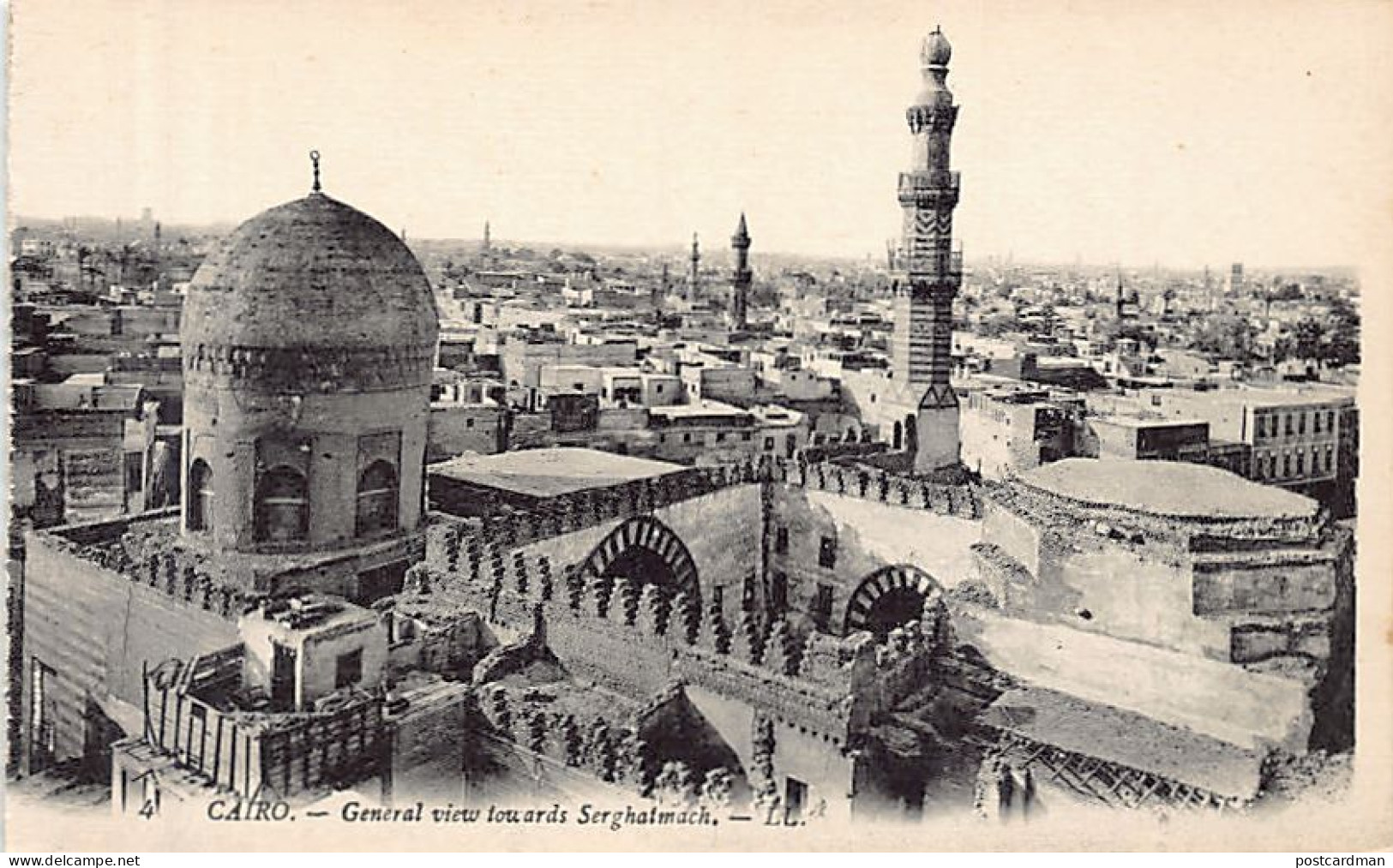 Egypt - CAIRO - General View - Publ. LL Levy & Son 4 - Other & Unclassified