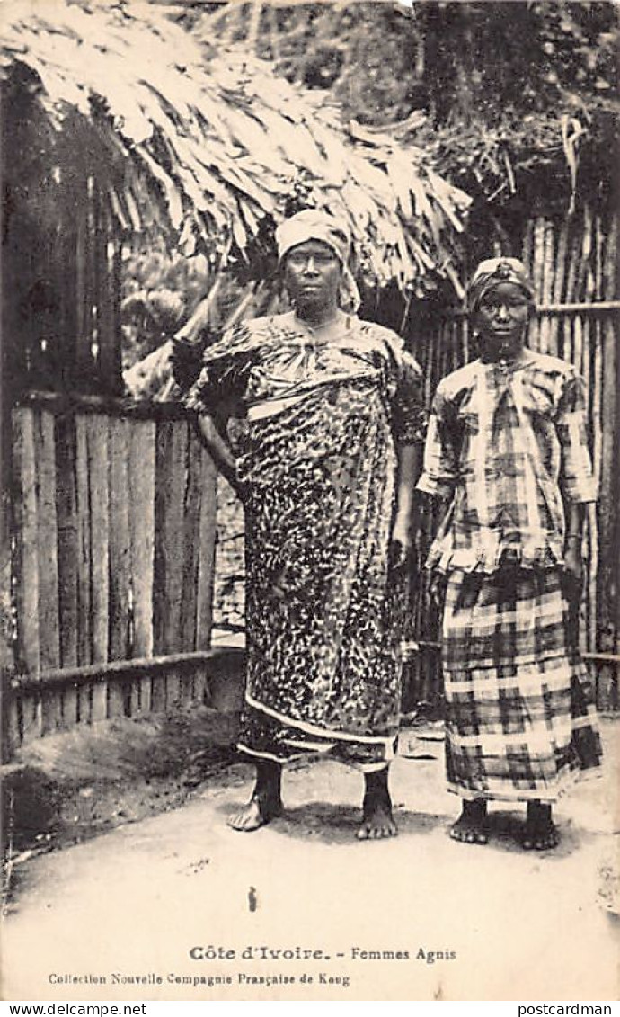 Côte D'Ivoire - Femmes Agnis - Ed. Cie Française De Kong  - Côte-d'Ivoire