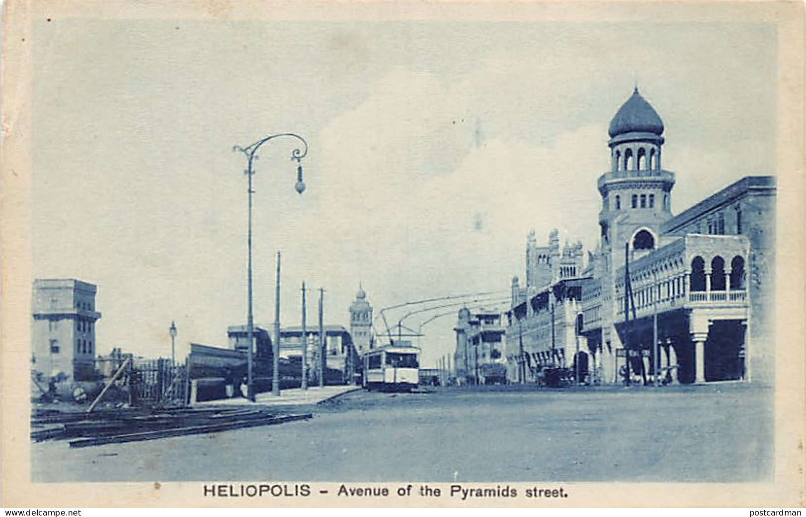 Egypt - HELIOPOLIS - Avenue Of The Pyramids Street - Tram - Publ. The Cairo Postcard Trust Serie 605 - Sonstige & Ohne Zuordnung