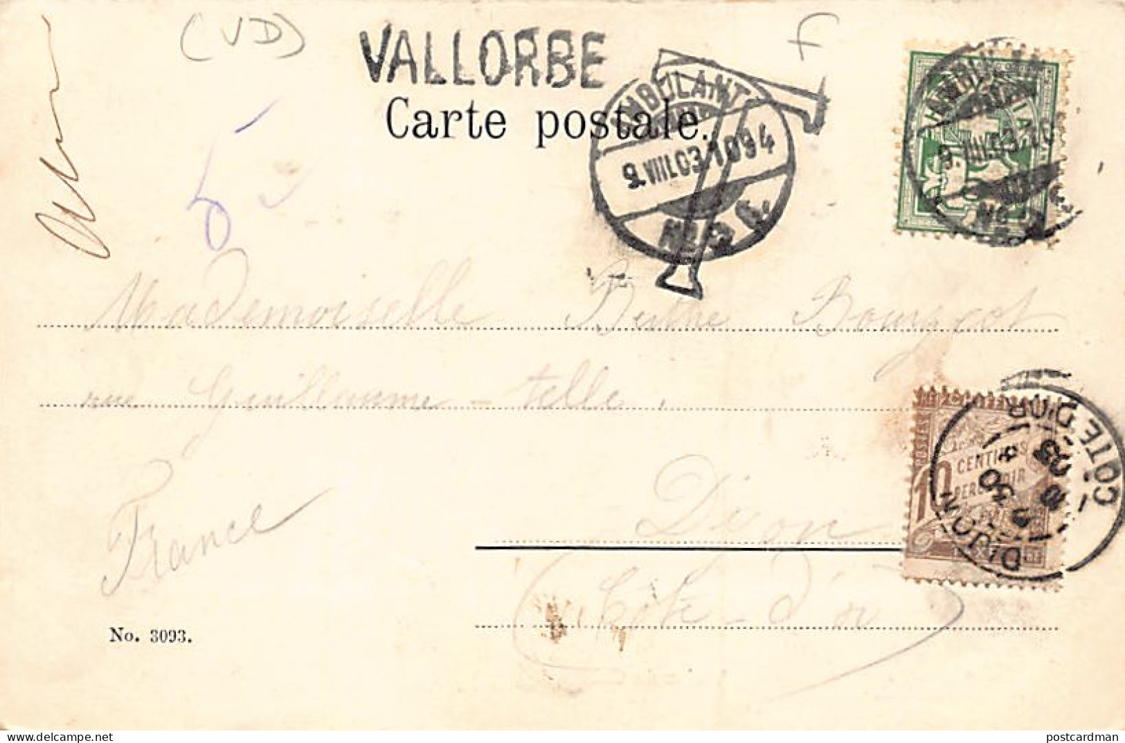 VALLORBE (VD) Viaduc Du Châtelard - Ed. M.C. 3093 - Vallorbe