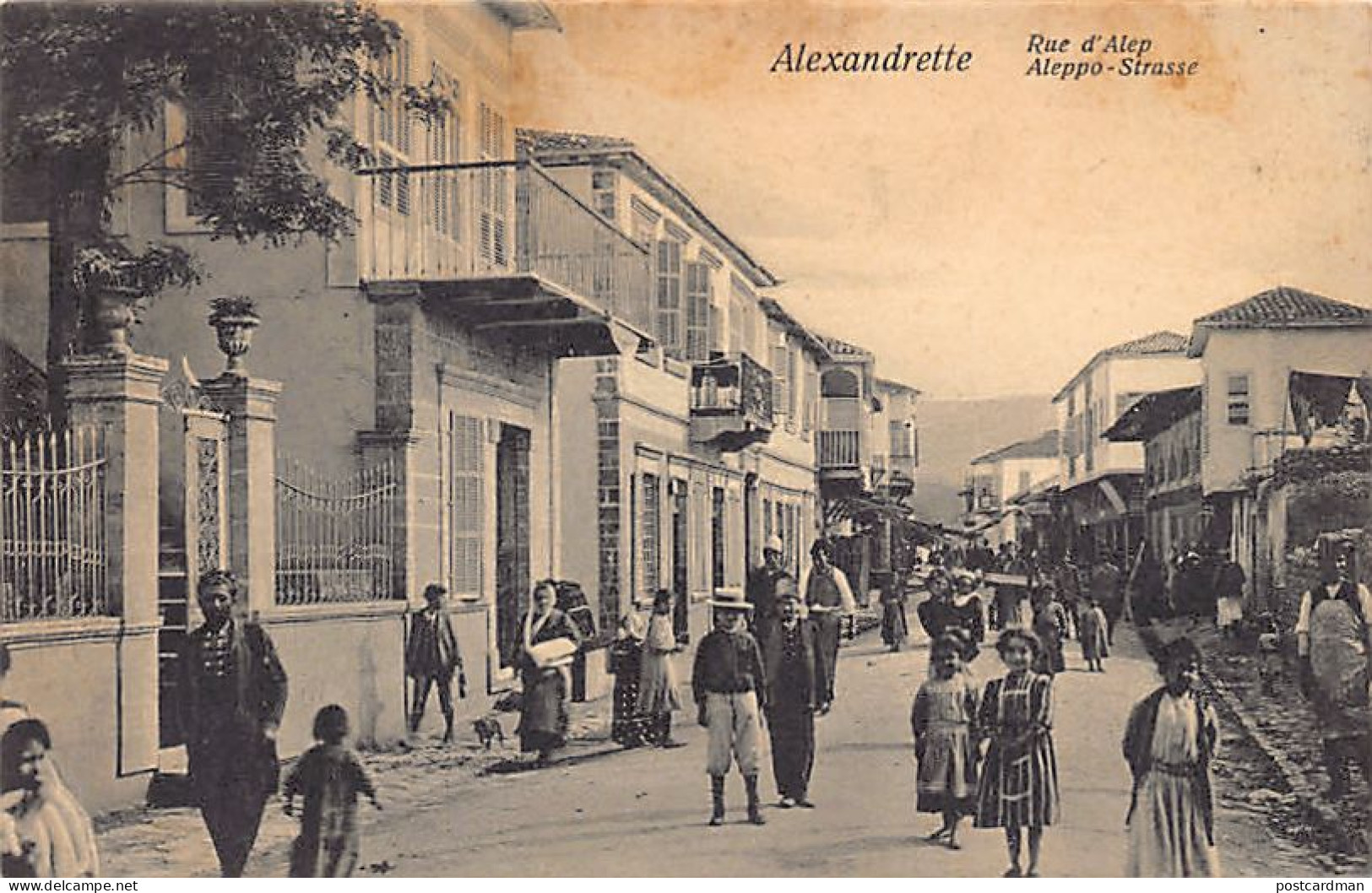 Turkey - ISKENDERUN Alexandrette - Aleppo Street - Publ. Hussein Husseini & Co. - Turkey