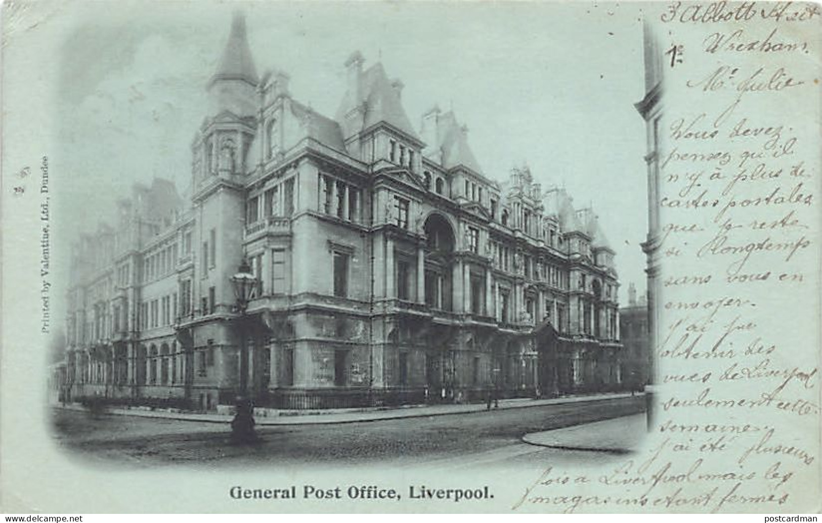 England - Lancs - LIVERPOOL General Post Office - Liverpool