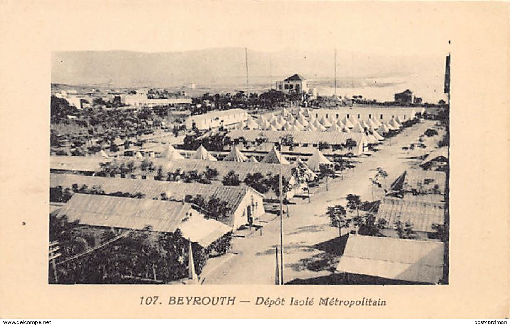 Liban - BEYROUTH - Dépôt Des Isolés Métropolitains - Ed. L. Férid 107 - Lebanon