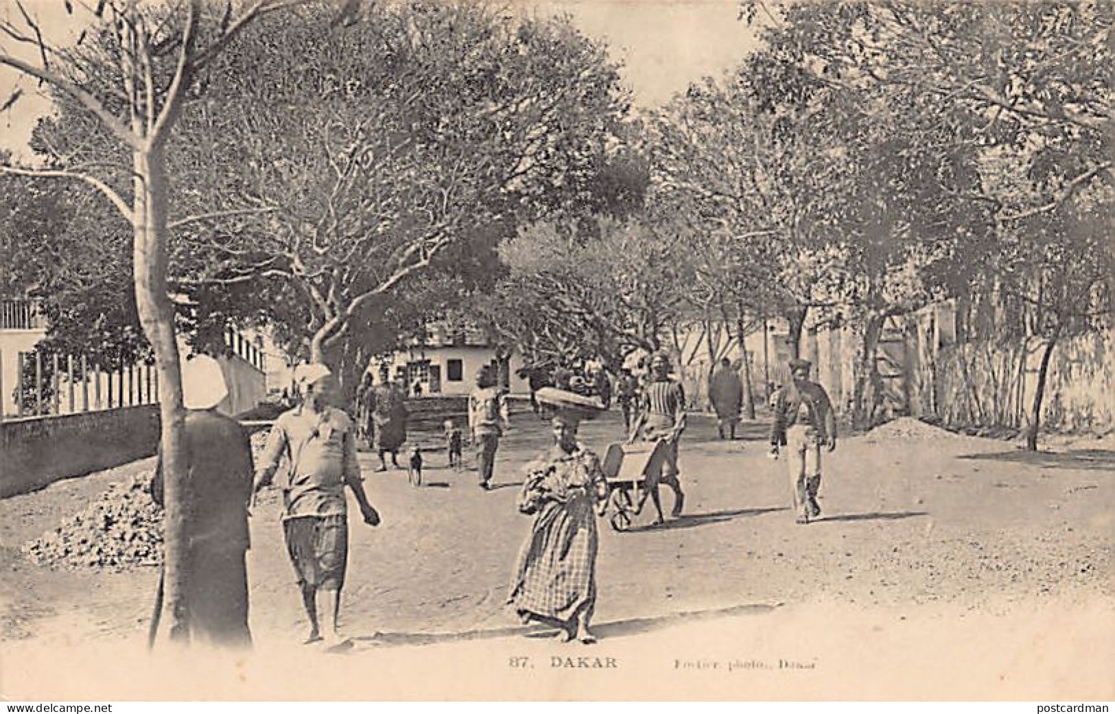 Sénégal - DAKAR - Scène De Rue - Ed. Fortier 87 - Sénégal