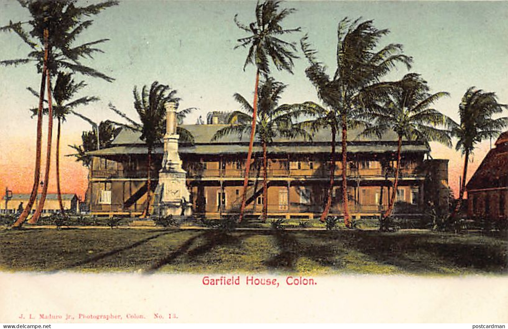 Panamá - COLÓN - Garfield House - Publ. I. L. Maduro Jr. 13 - Panamá