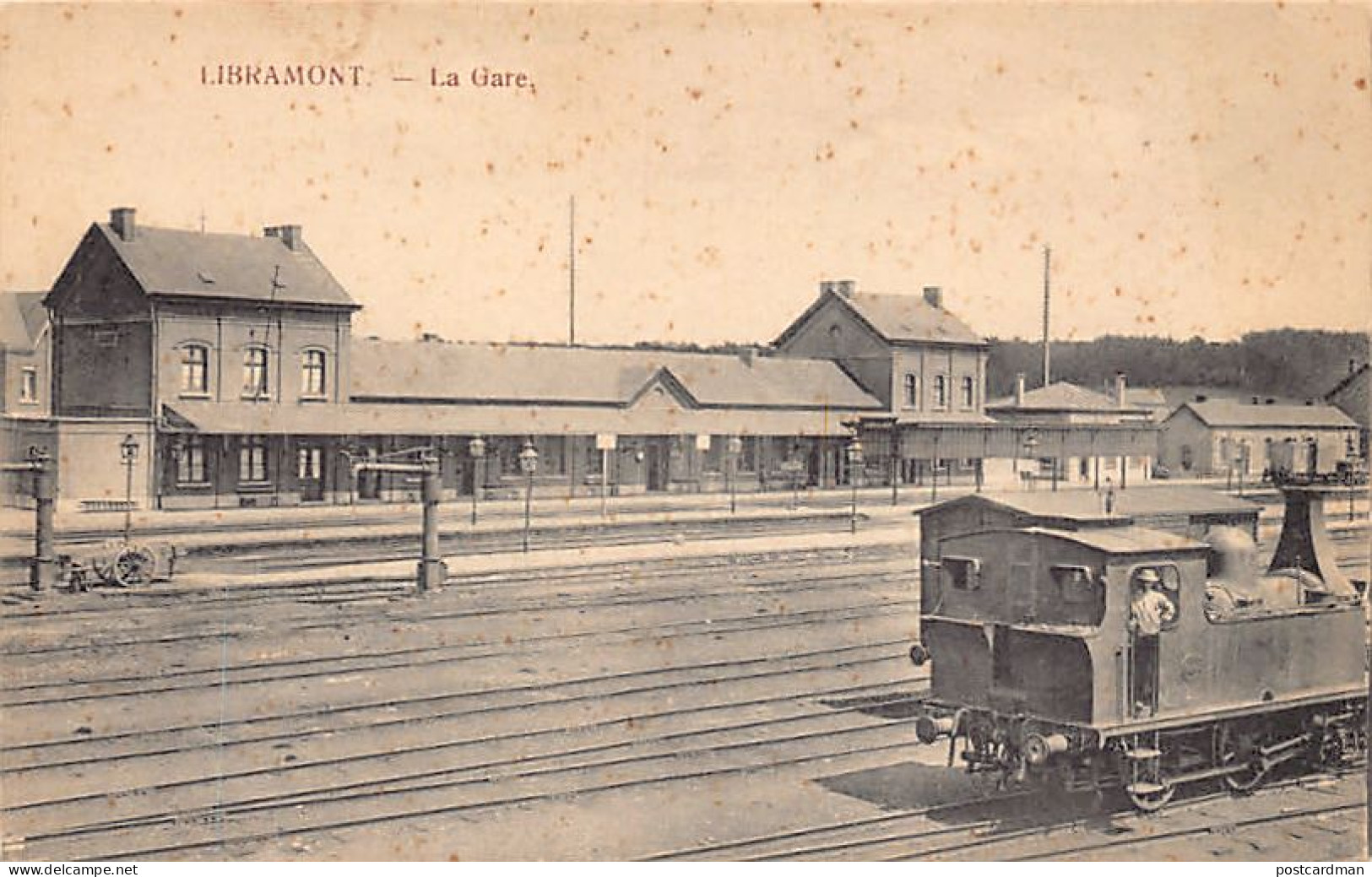 Belgique - LIBRAMONT (Prov. Lux.) La Gare - Libramont-Chevigny