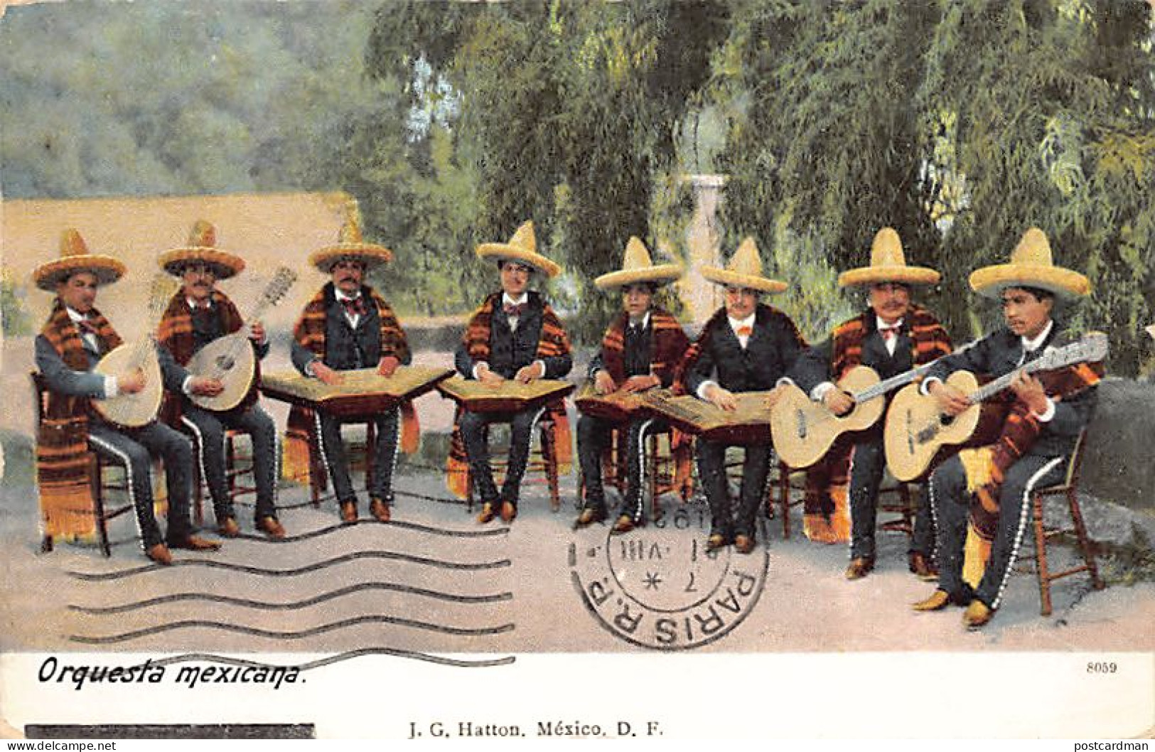 México - Orquesta Mexicana - Ed. J. G. Hatton 8059 - Mexico