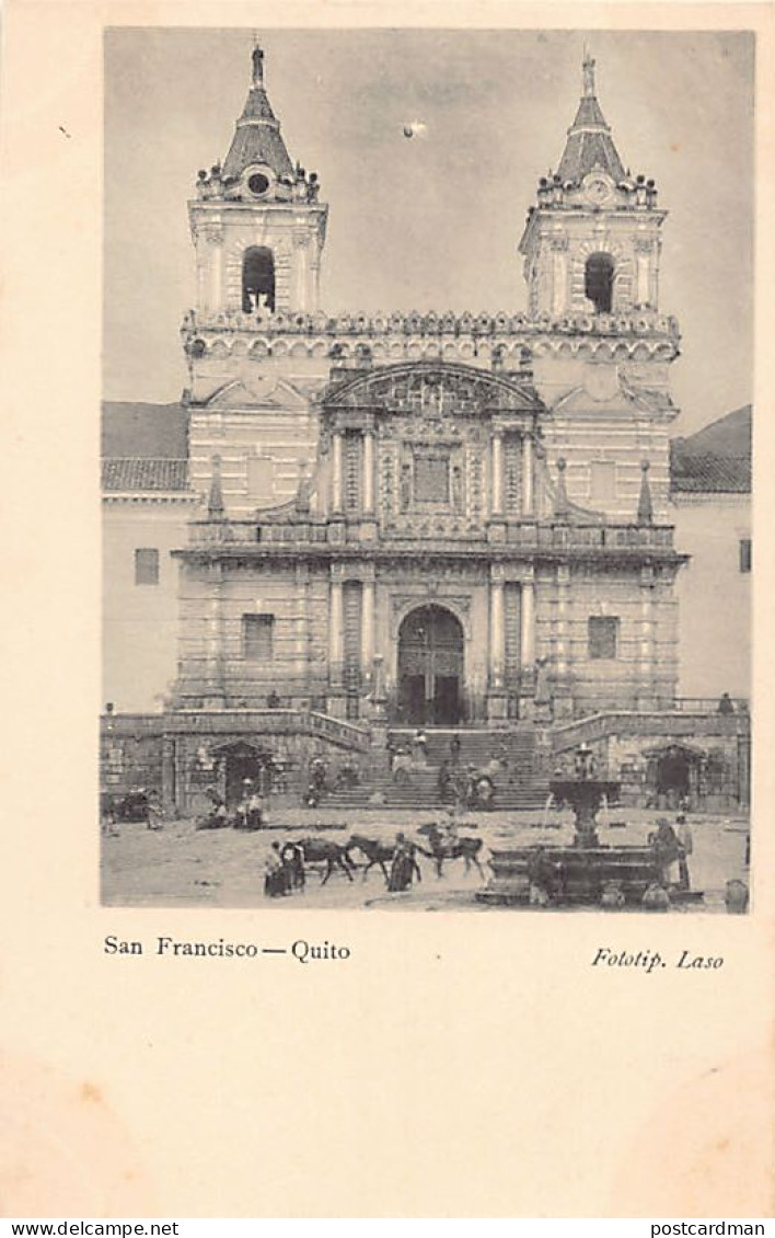 Ecuador - QUITO - San Francisco - Ed. Laso  - Equateur