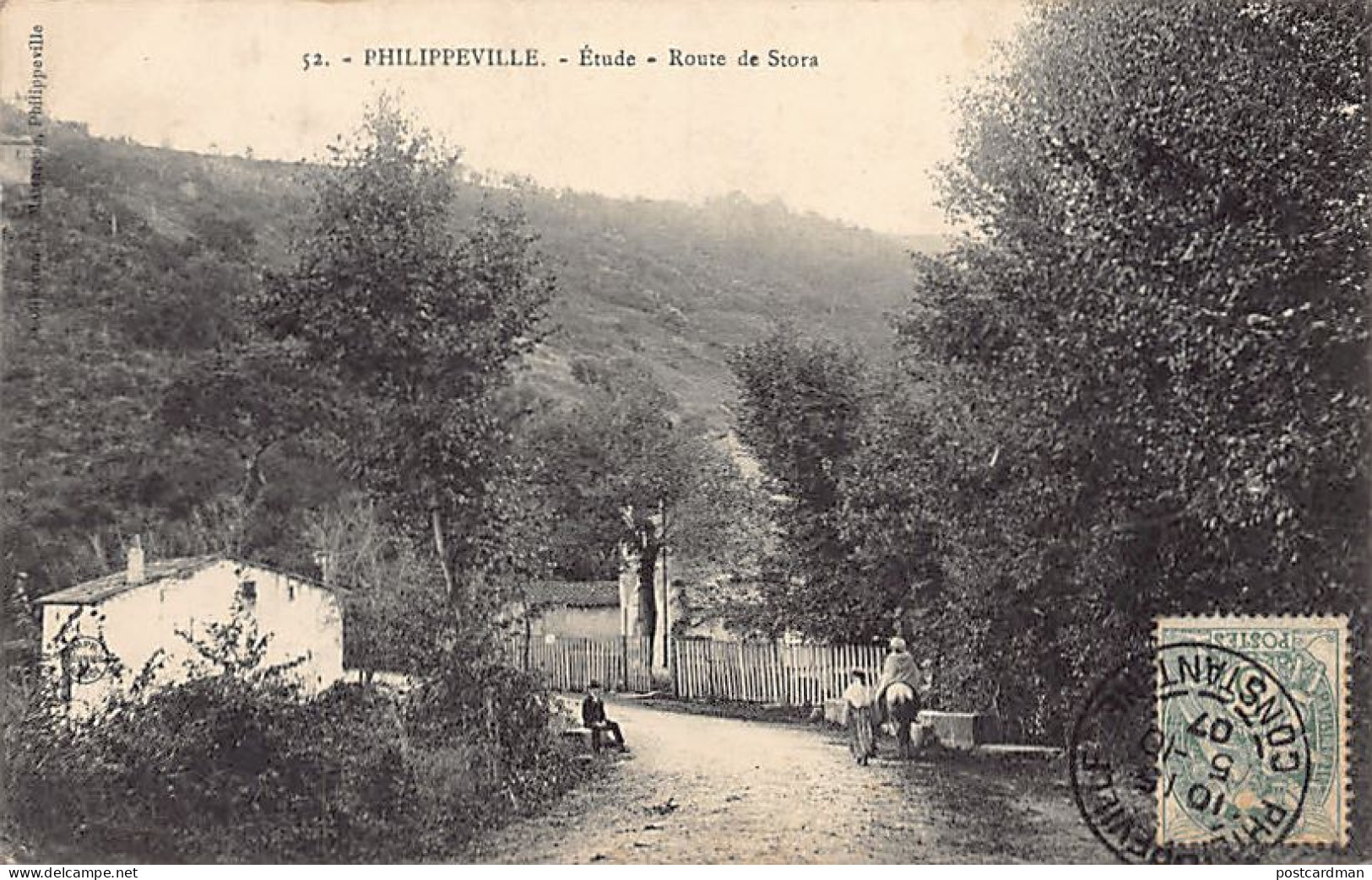 SKIKDA Philippeville - Etude - Route De Stora - Skikda (Philippeville)