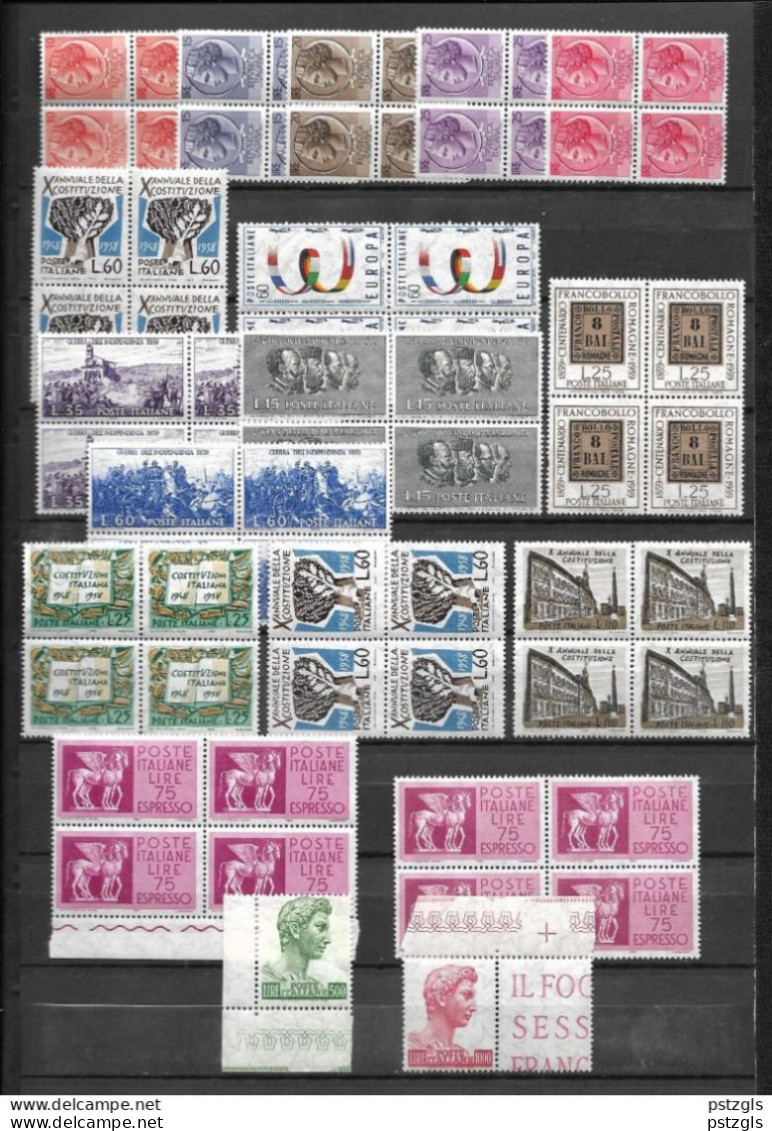 Italia 1955 - ... MNH - Collections