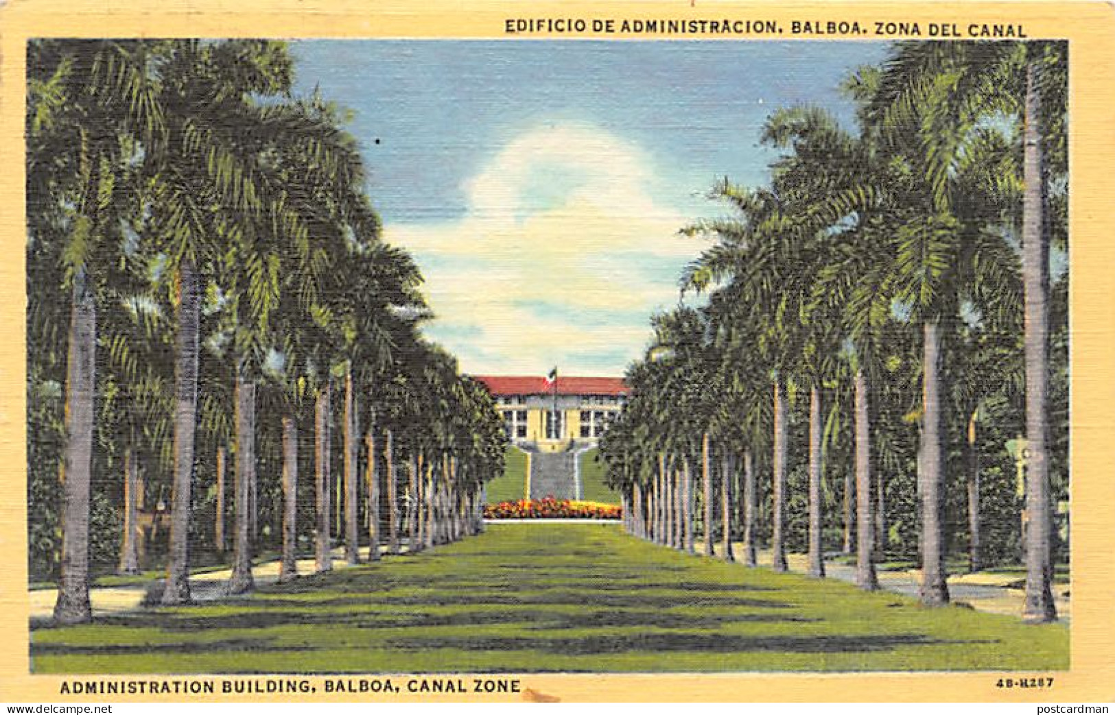 PANAMA CANAL - Administration Building, Balboa - Publ. I. L. Maduro Jr.  - Panama