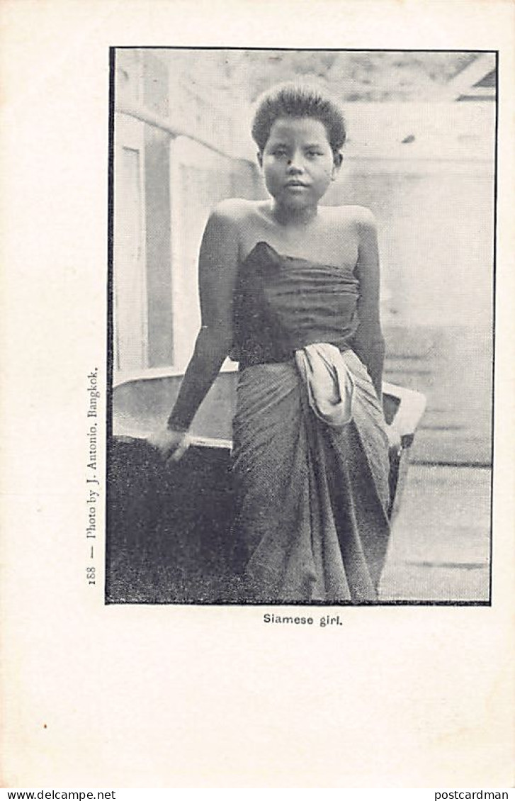 Thailand - Siamese Girl - Publ. J. Antonio 188. - Thaïland