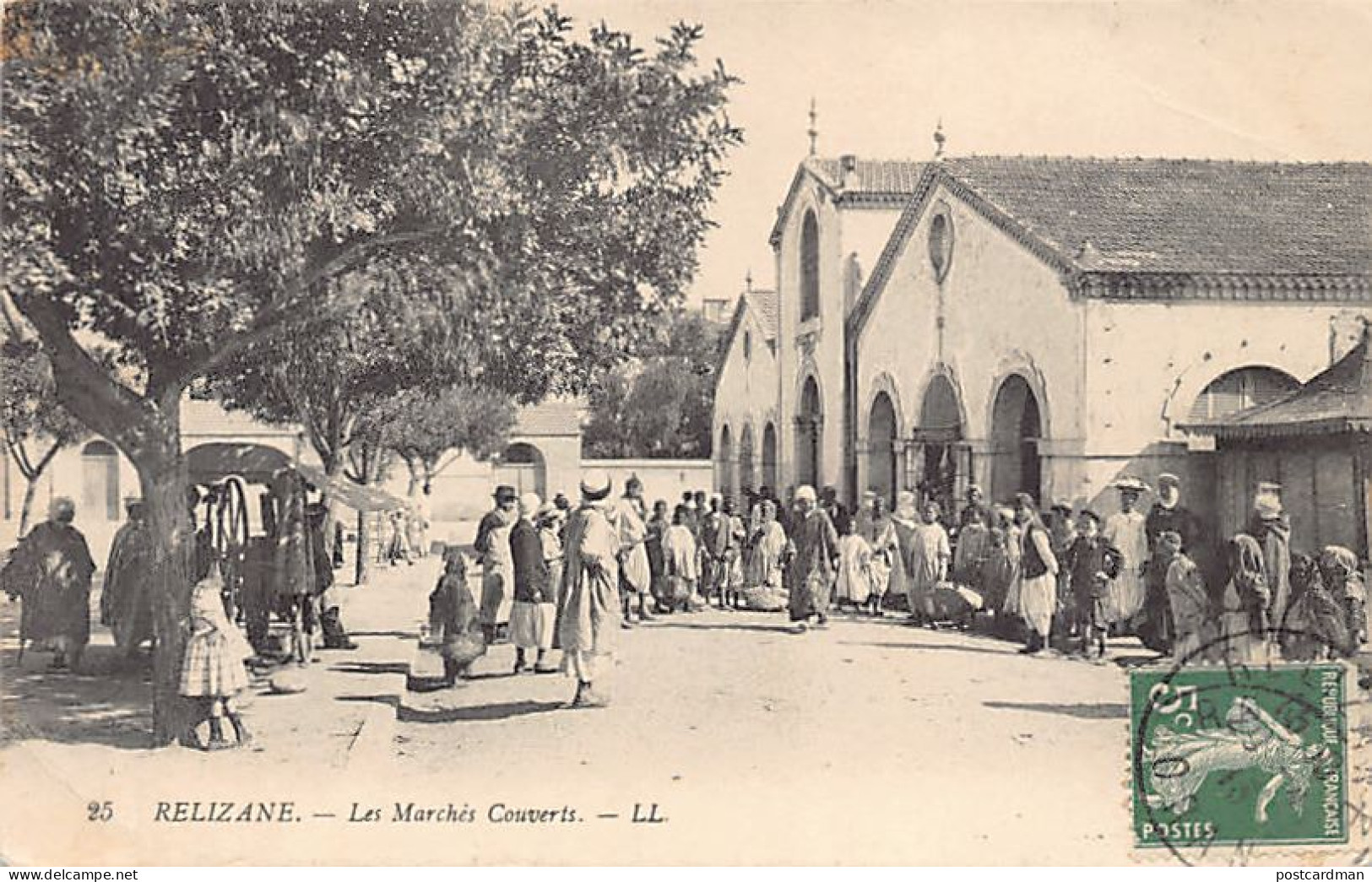 RELIZANE - Les Marchés Couverts - Ed. Lévy LL 25 - Autres & Non Classés