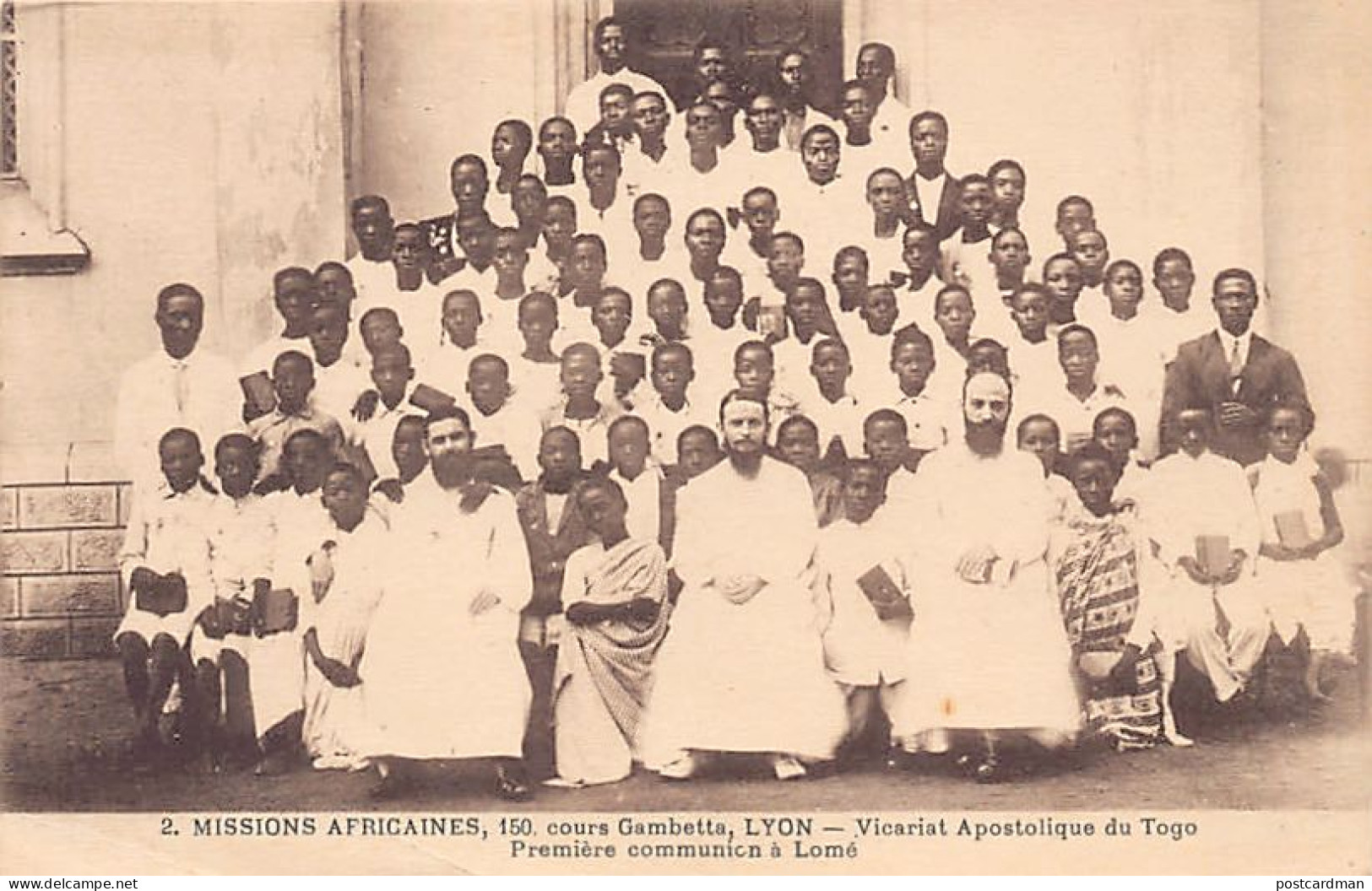 TOGO - LOMÉ - Première Communion - Ed. Missions Africaines 2 - Togo