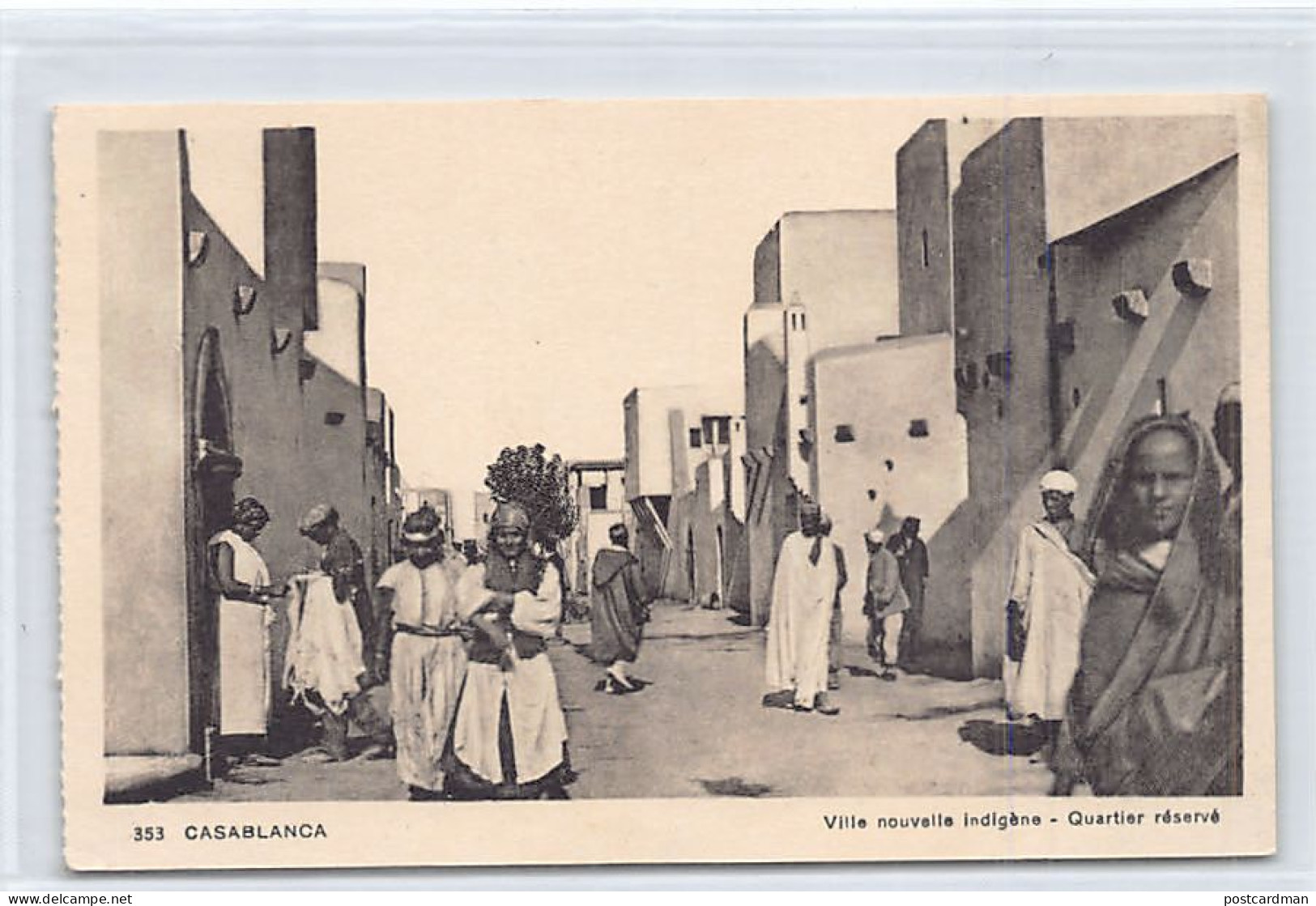 Maroc - CASABLANCA - Quartier Réservé - Nouvelle Ville Indigène - Ed. L. M. 353 - Casablanca