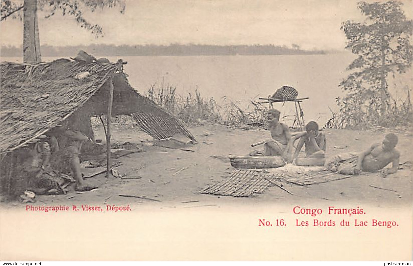Congo Brazzaville - Les Bords Du Lac Bango - Ed. R. Visser 16 - Andere & Zonder Classificatie