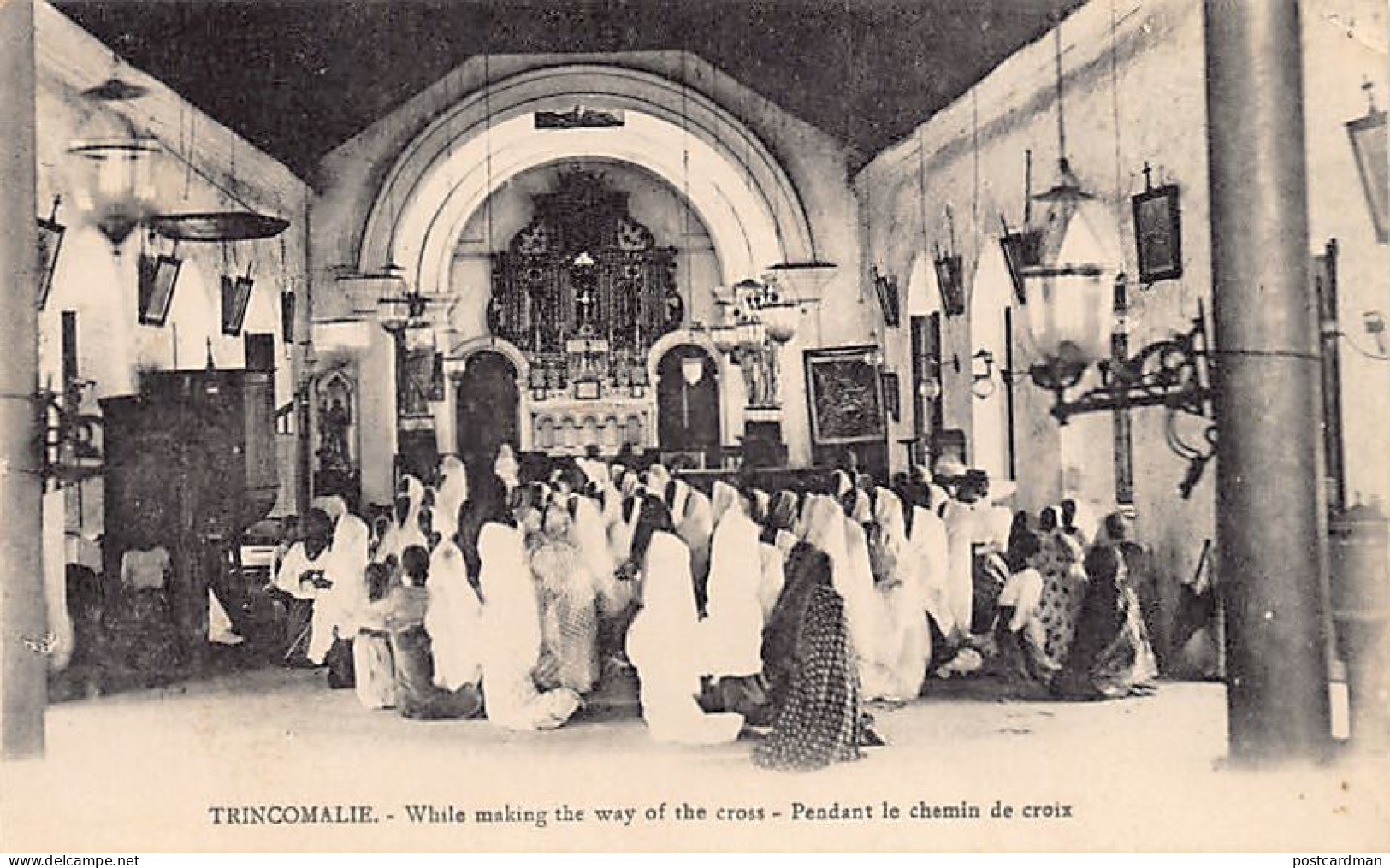 Sri-Lanka - TRINCOMALEE - While Making The Way Of The Cross - Publ. Diocese Of Trincomalie  - Sri Lanka (Ceylon)