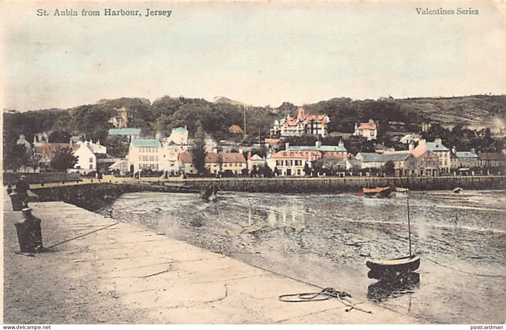 JERSEY - St. Aubin From Harbour - Publ. Valentine Series  - Other & Unclassified