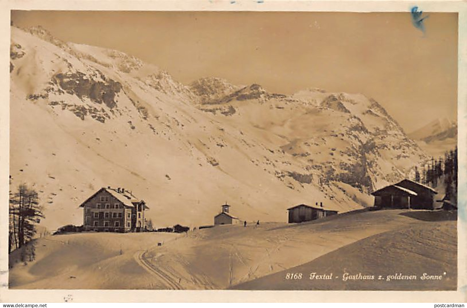 Sils Im Engadin (GR) Fextal - Gasthaus Z. Goldenen Sonne - Verlag Wehrli  - Sils Im Engadin/Segl