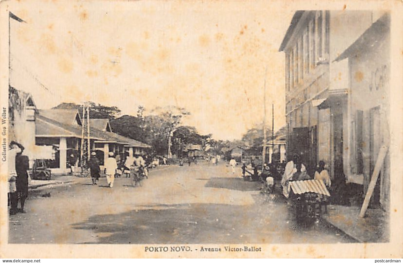 Bénin - PORTO NOVO - Avenue Victor Ballot - Ed. Inconnu  - Benin