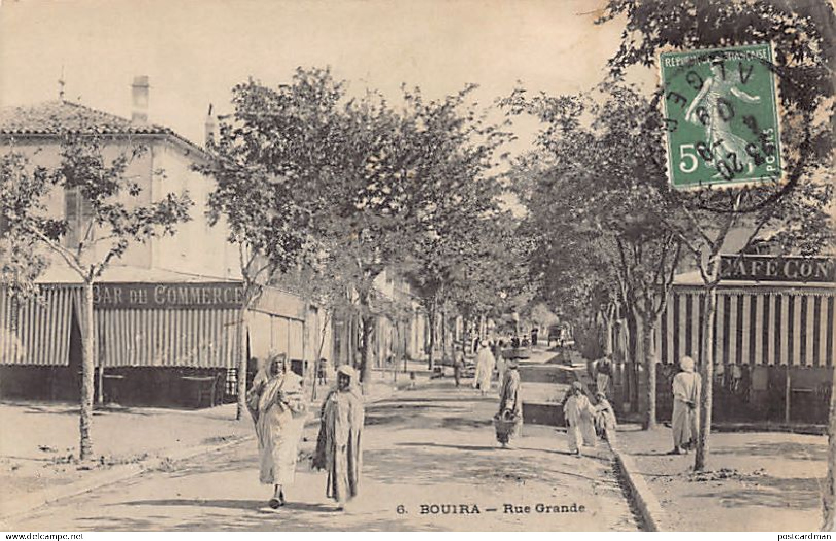 BOUIRA - Rue Grande. - Other & Unclassified