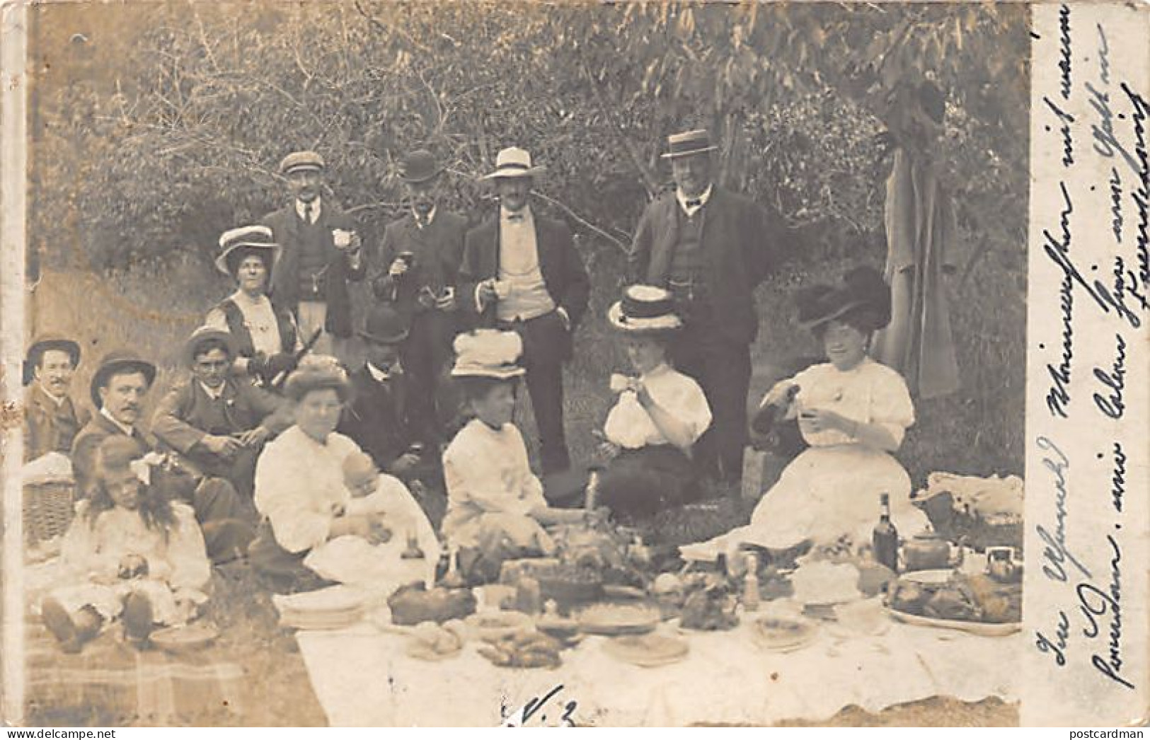 New Zealand - CHRISTCHURCH - Pic Nic Party - REAL PHOTO - Publ. Unknown  - Neuseeland