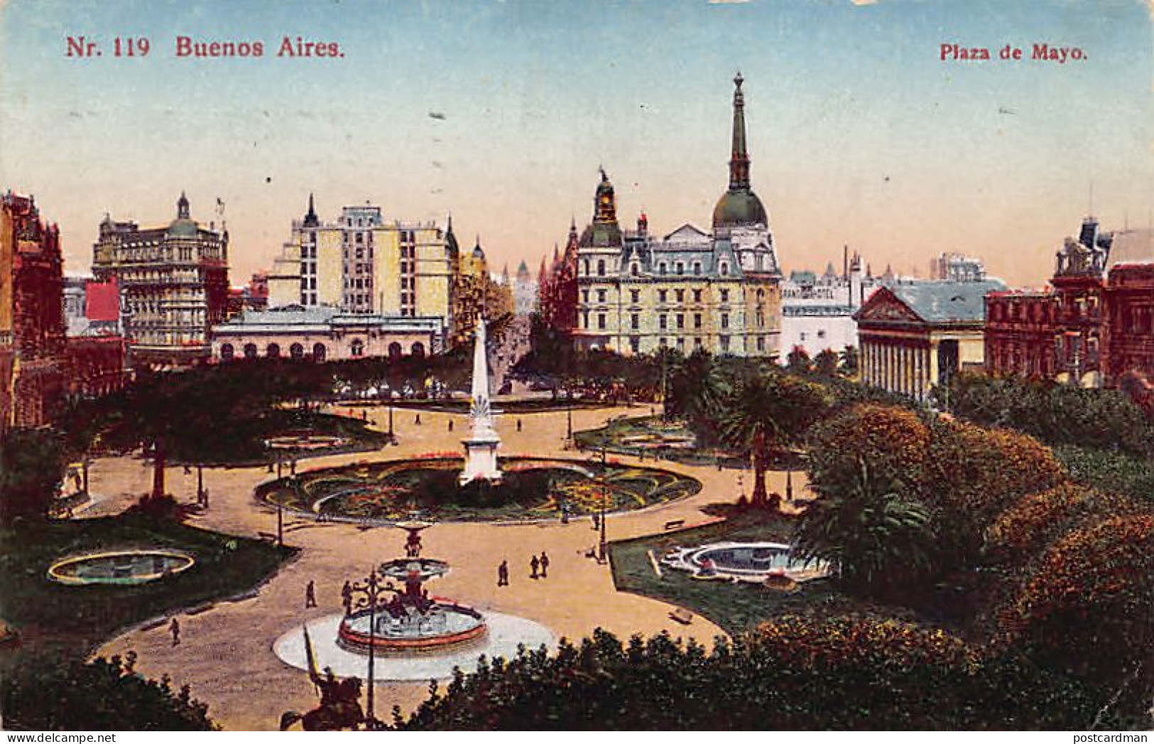 Argentina - BUENOS AIRES - Plaza De Mayo - Ed. Z. Fumagalli 119 - Argentina