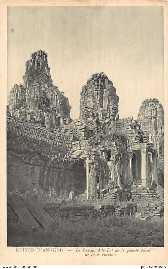Cambodge - Ruines D'Angkor - Le Bayon - Ed. Nadal 114 - Cambodge
