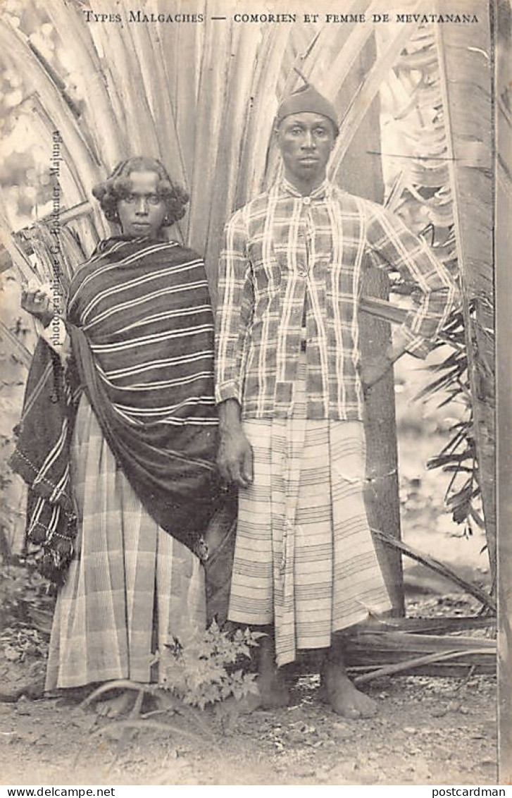 COMORES - Comorien Et Sa Femme De Mevatanana - Ed. G. Bodemer  - Comoros