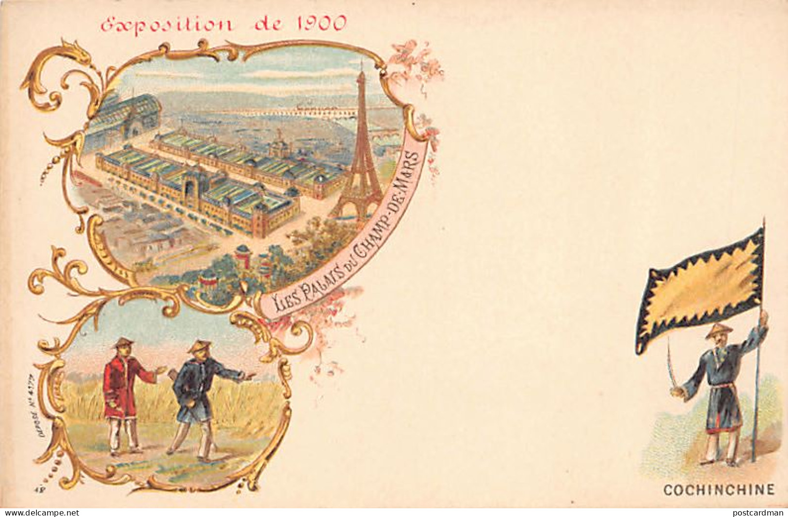 Viet-Nam - La Cochinchine à L'Exposition Universelle De Paris En 1900 - Vietnam