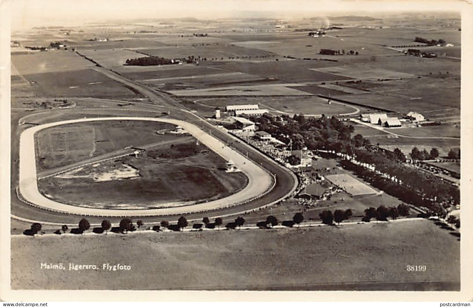 Sweden - MALMÖ - Jägersro - Flygfoto - Race Course - Zweden