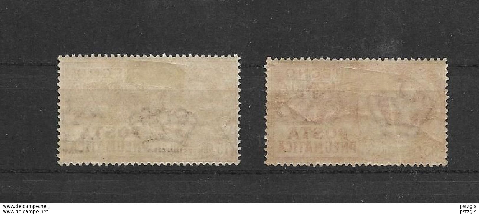 Italia 1927/28 - 12/13 MH - Correo Neumático