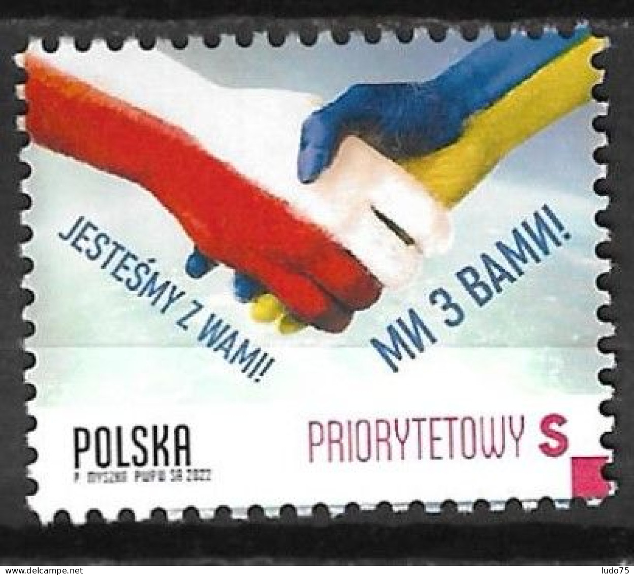 POLOGNE POLAND POLEN 2022 / We Are With You! Solidarity With Ukraine, ** - Neufs