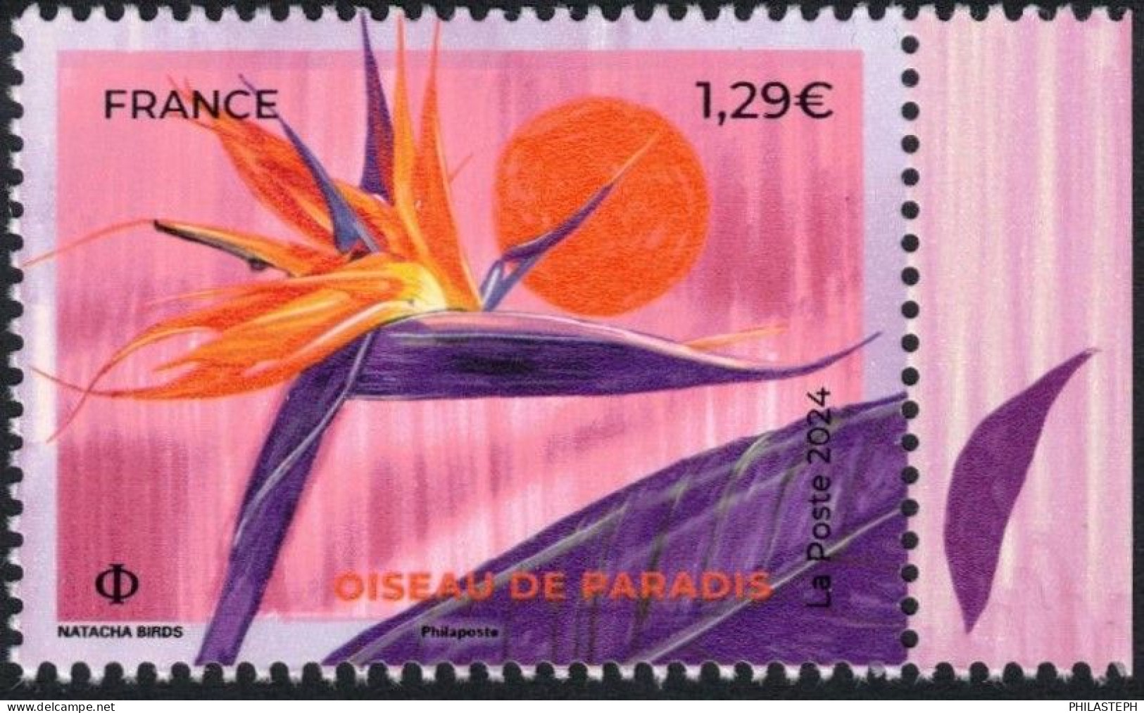 FRANCE 2024 - Les Fleurs Tropicales - Oiseau De Paradis - YT 5750 Neuf ** - Other & Unclassified