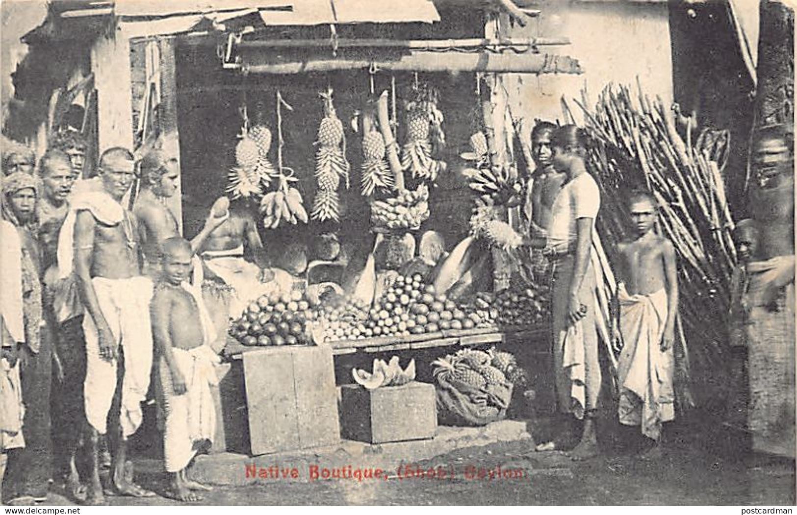 Sri Lanka - Native Boutique - Publ. Plâté & Co. 76 - Sri Lanka (Ceylon)