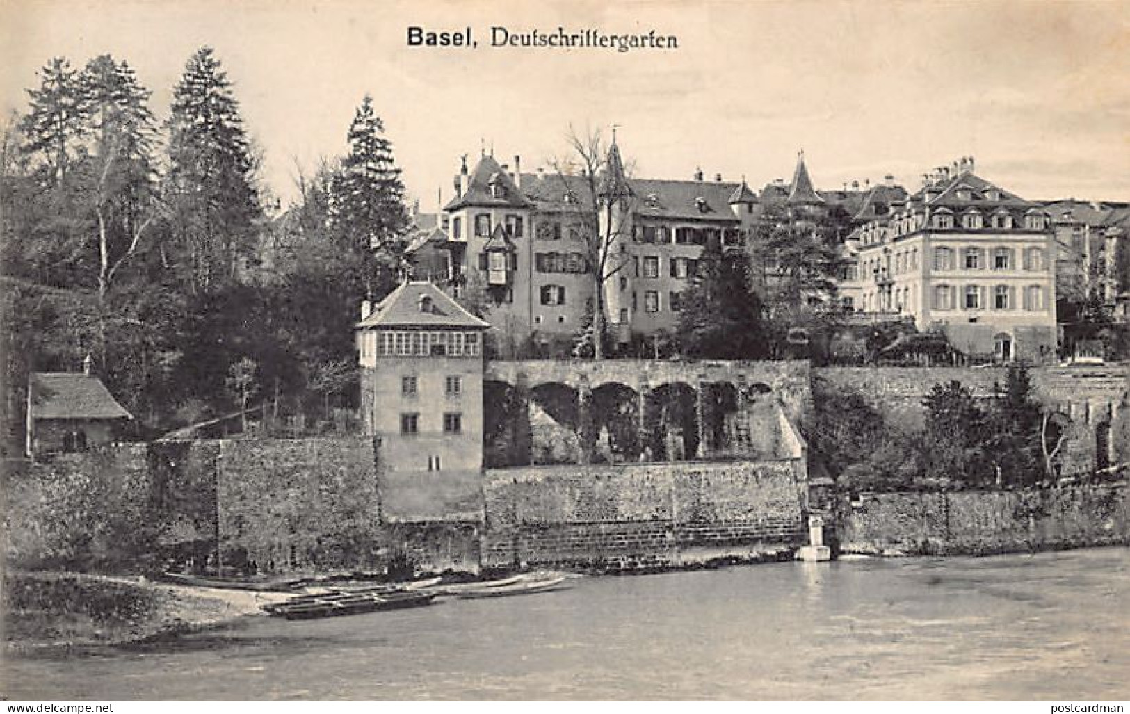 Schweiz - Basel - Deutschrittergarten - Verlag G. Metz 26437 - Basilea