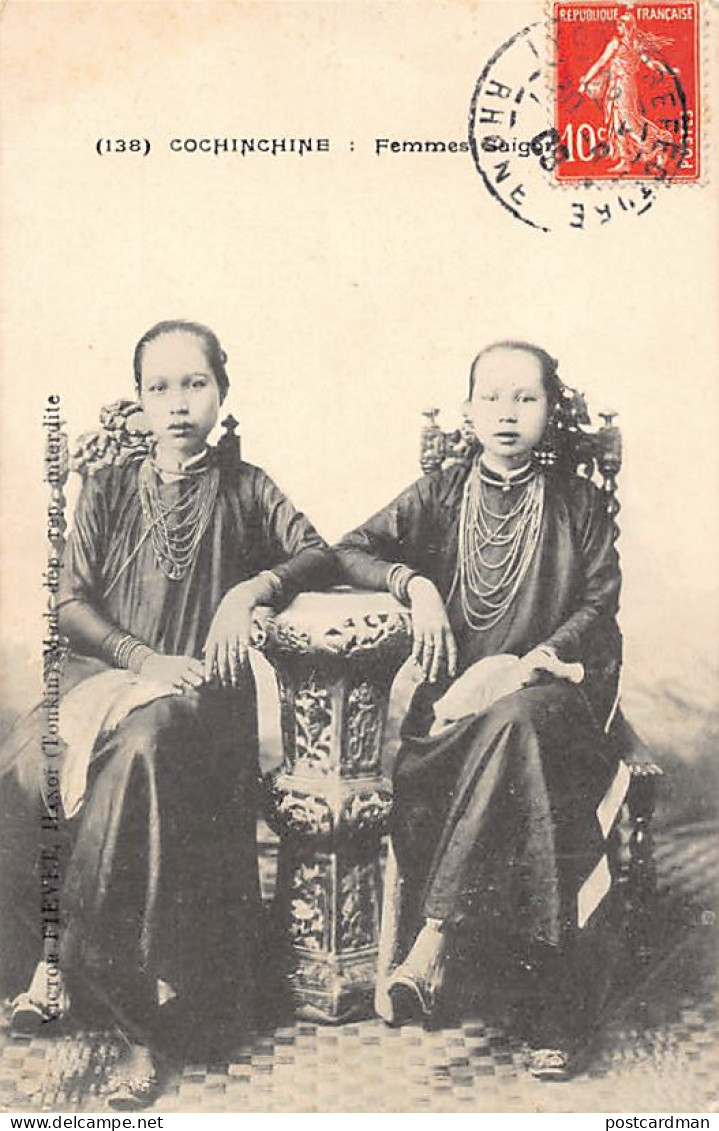 Vietnam - Femmes Saigonnaises - Ed. V. Fiévet 138 - Vietnam