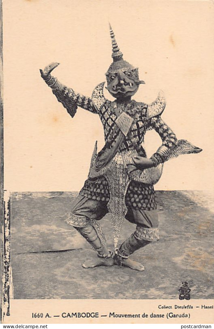 Cambodge - Mouvement De Danse (Garuda) - Ed. P. Dieulefils 1660A - Cambodia