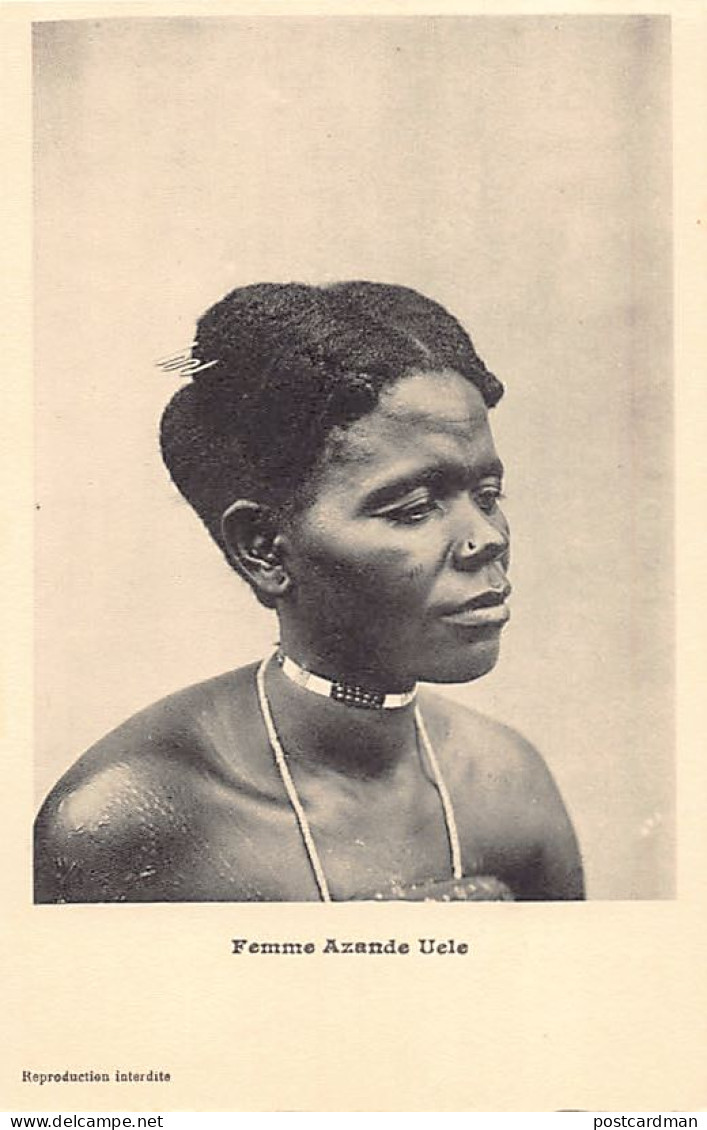 Congo Kinshasa - Femme Azande De L'Uele - Ed. Inconnu - Andere & Zonder Classificatie