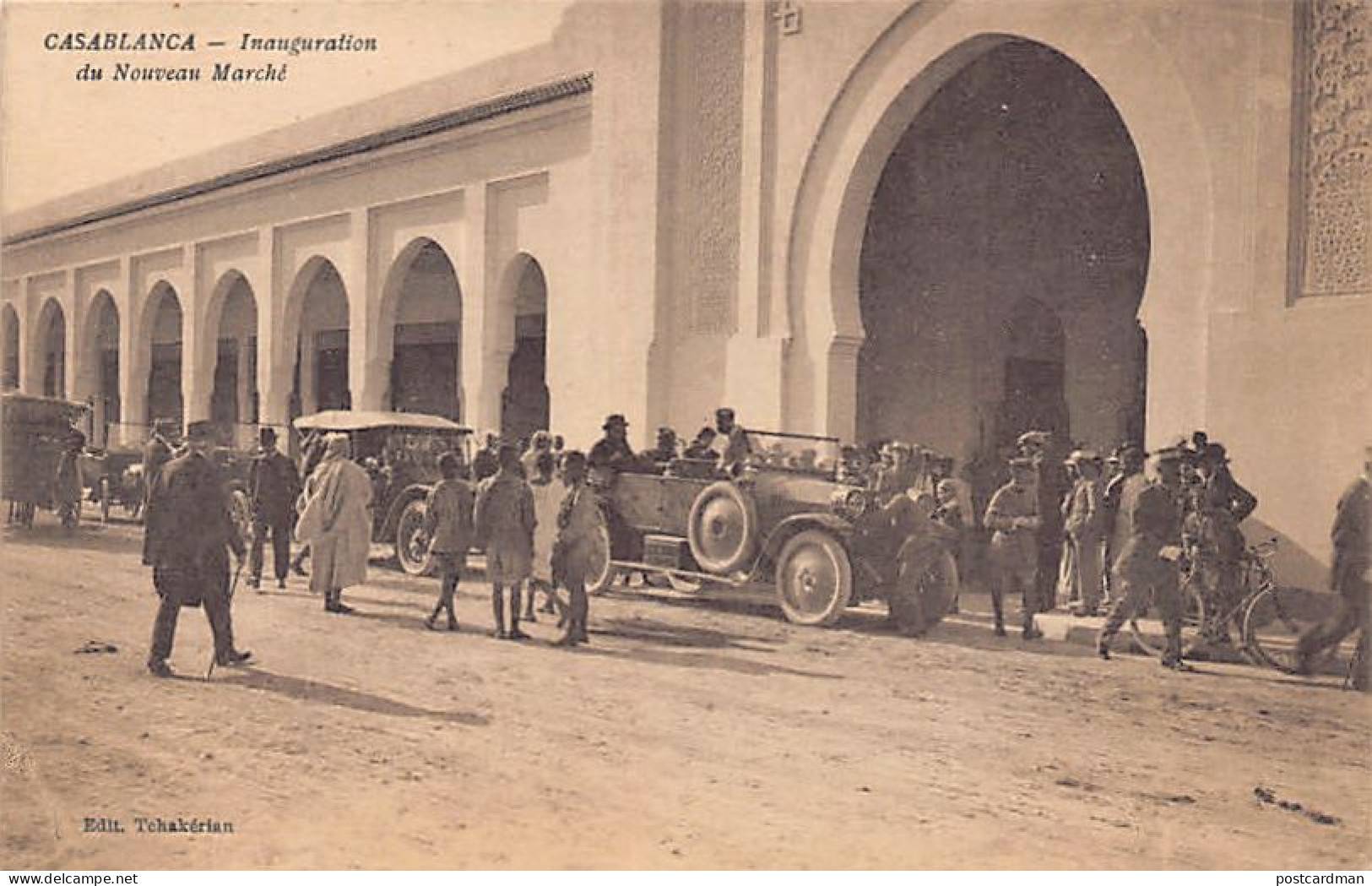 Maroc - CASABLANCA - Inauguration Du Nouveau Marché - Ed. Tchakérian  - Casablanca