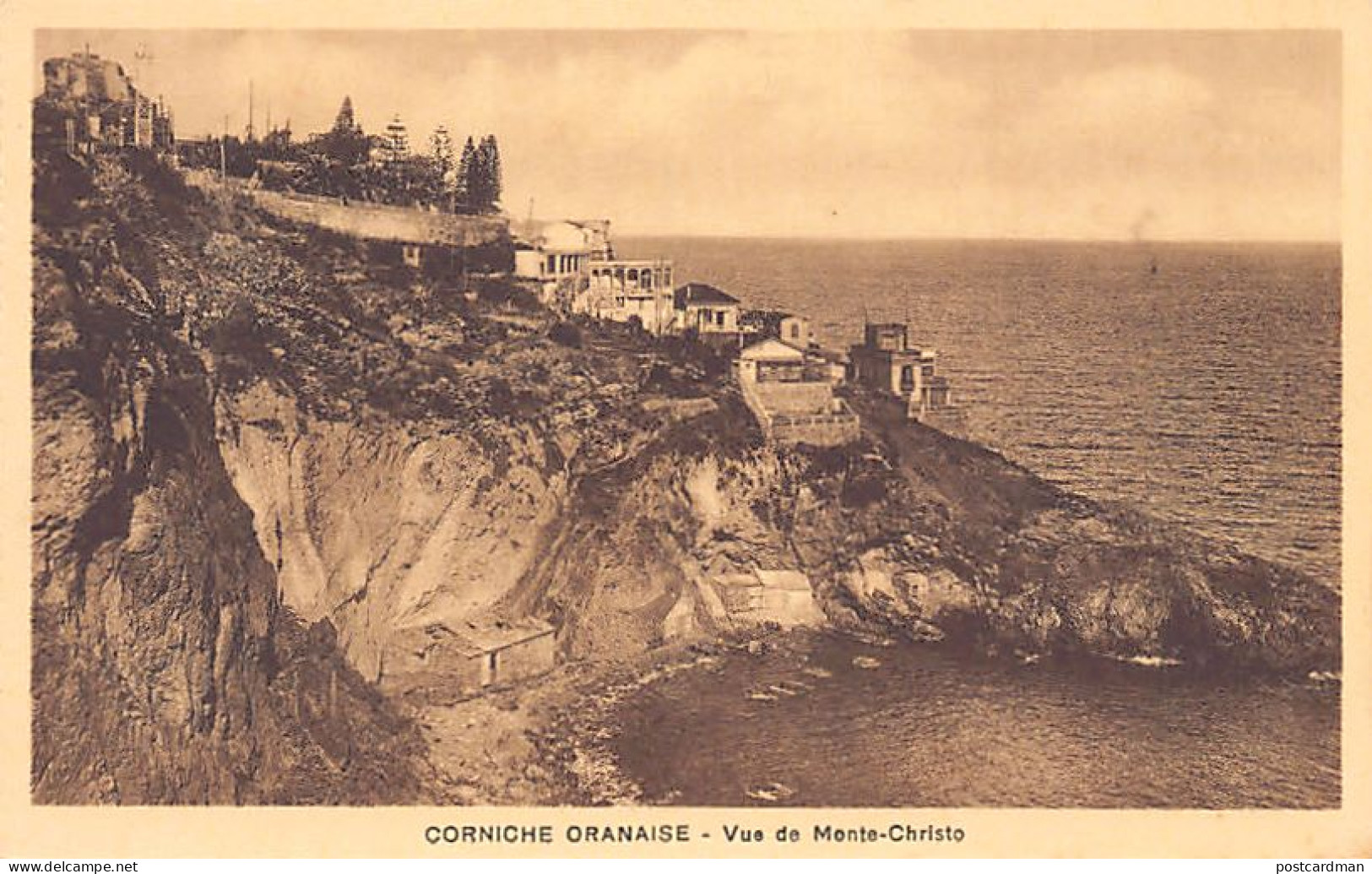 Corniche Oranaise Vue De MONTE CHRISTO - Other & Unclassified