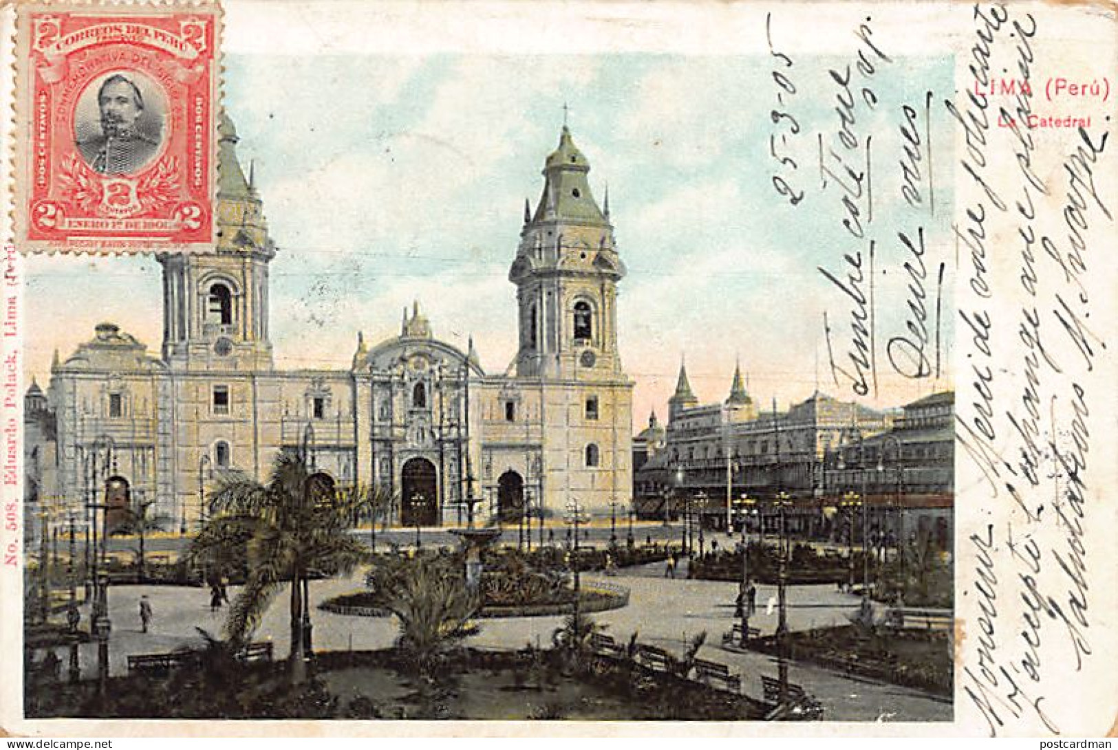 Perú - LIMA - La Catedral - Ed. Eduardo Polack 508 - Pérou