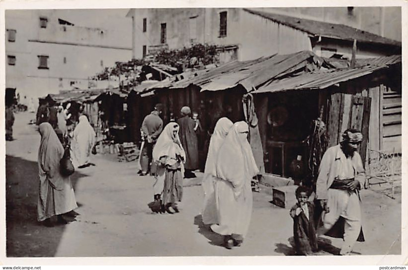 Algérie - ALGER - Arabvietel - Quartier Arabe - CARTE ALLEMANDE - Ed. Inconnu  - Algiers