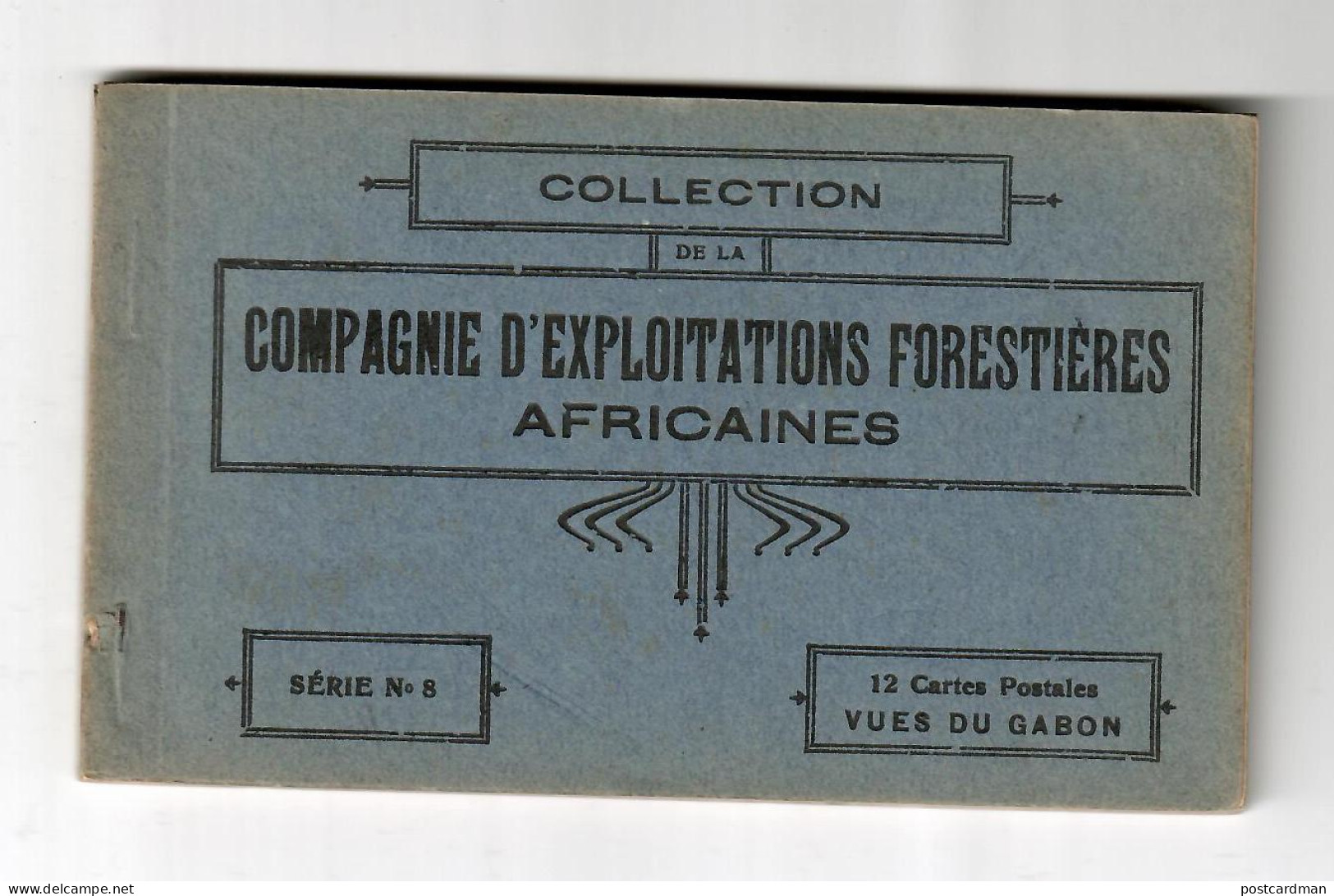 Gabon - Compagnie D'Exploitations Forestières (C.E.F.A.) - Série N°8 - Carnet De 12 Cartes Postales - Ed. C.E.F.A. - Gabon