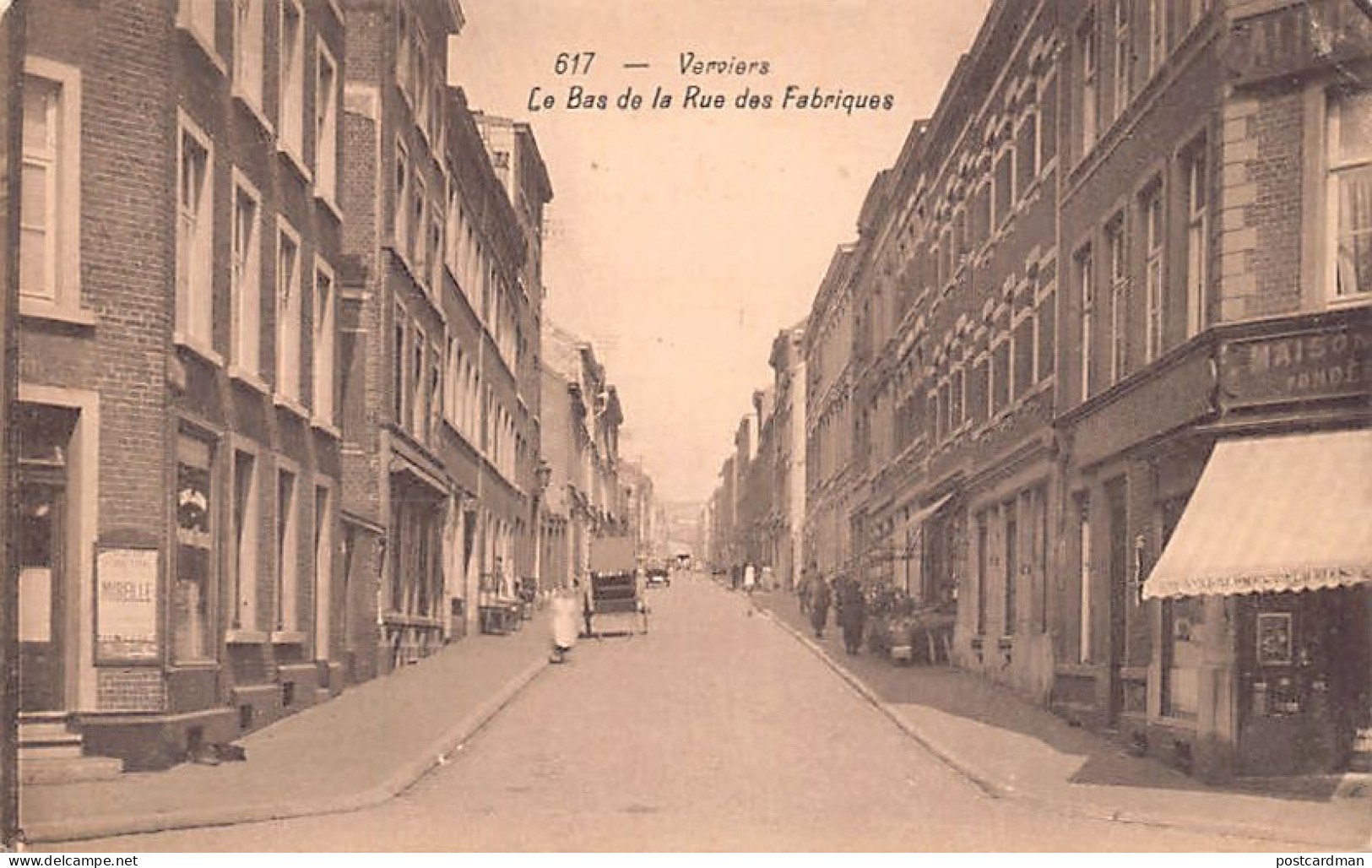 VERVIERS (Liège) Le Bas De La Rue Des Fabriques - Ed. Hayet 617 - Verviers