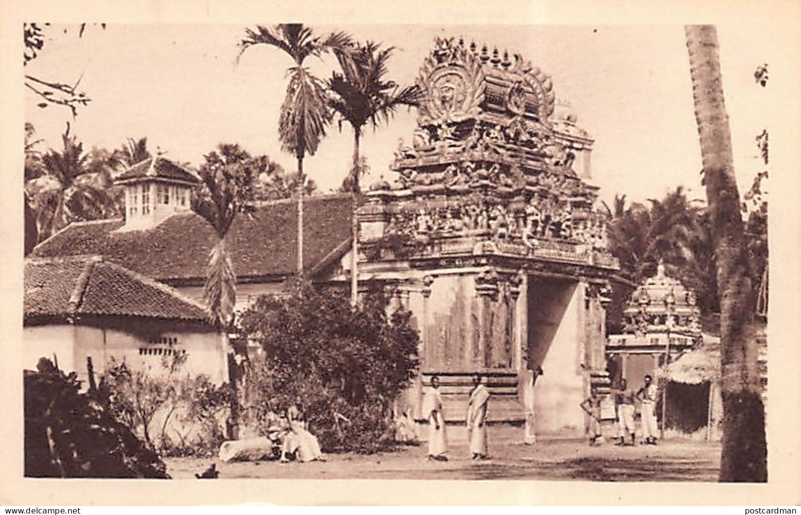 Sri Lanka - TRINCOMALEE - Side Entrance To The Koneswaram Temple - Publ. Oeuvre De Propagation De La Foi Serie II N. 9 - Sri Lanka (Ceylon)